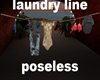 laundry line poseless