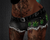 P* Weed Shorts Grey