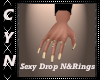 Sexy Drop Nails n Rings