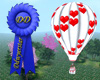 Valentines balloon ride