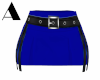 Blue Skull Skirt