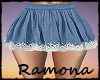 RL Lace & Jeans Skirt