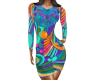 print color dress