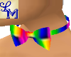!LM Ani Rainbow BowTie