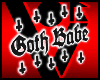 ! ! ! Goth Babe Sign