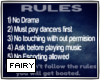 Shane's Rules Sign