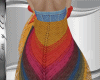 Core colored shawl