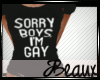 (JB)Sorry Boy's Im Gay
