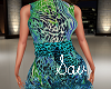 Jungle Blues Dress