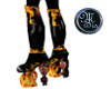 (MSis)Skull Flame Boots