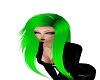 Green Emo Hair