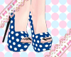 ]Y[ Lovely Blue Shoes