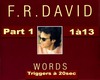 FR David Words Part1