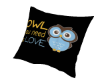 Owl Love Pillow