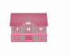 pretty pink  dolly house