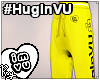 #HugInVU Joggers -Yellow