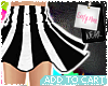 HW|Strip Skirt