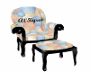 Pastel Shell Read Chair