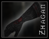 [Z] Necrom. Gloves red