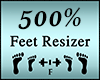 Foot Shoe Scaler 500%