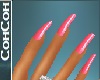 Long Pink Nails