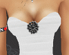 [M1105] White Tiara Gown