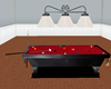 billiard table w poses
