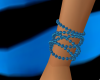 [B] Blue Pearls Bracelet