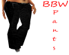 BBW Sparkle Pants Black