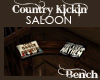 Country Kickin' Bench