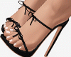Bow Black Heels