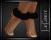 Fur Anklets *ebony*
