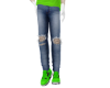 [£] Neon Basic Outfit