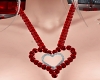 Heart Ruby Necklace F&B