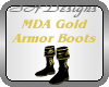 Gold Dragon Boots M