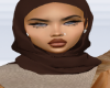 brown hijab <3