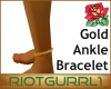 Gold Ankle Bracelet
