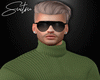S| Green Sweater