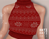 Red Knit Ugly Sweater