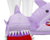 Lavender Shark Slippers