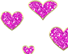 glitter hearts v1