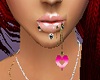 heart lip chain v1