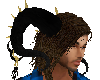 Black~gold spiked ram