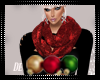 [D]Inf-Red Silk Scarf