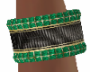 Emerald Wristcuff Set