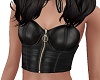 Petite  Leather Corset