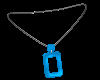 SU Blue Quad Necklace