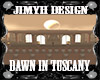 Jm Dawn In Tuscany