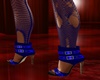 Belted Blue Heels
