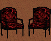 Red/Black twin chairs